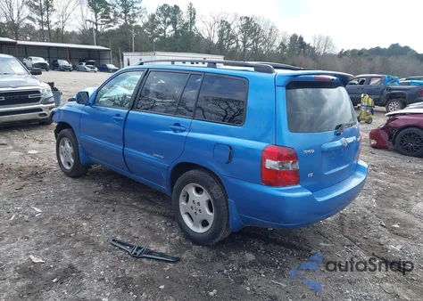 2006 Toyota Highlander Limited V6 из США, поврежденный, VIN JTEDP21A260112920